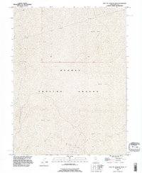 East of Goshute Wash 1993 topographic map thumbnail