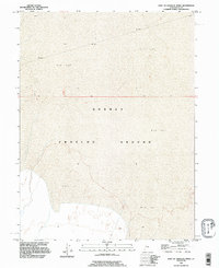 East of Goshute Wash 1993 topographic map thumbnail