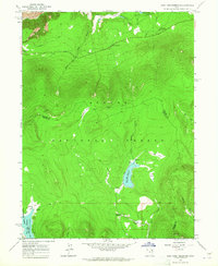 East Park Reservoir 1963 topographic map thumbnail