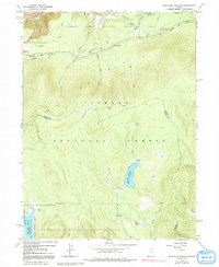 East Park Reservoir 1963 topographic map thumbnail