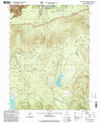 East Park Reservoir 1996 topographic map thumbnail