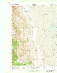 East Promontory 1967 topographic map thumbnail