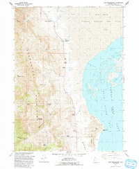 East Promontory 1991 topographic map thumbnail