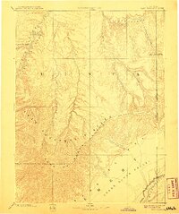 East Tavaputs 1885 topographic map thumbnail