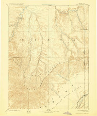 East Tavaputs 1885 topographic map thumbnail