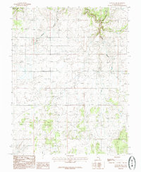 Eastland NW 1985 topographic map preview