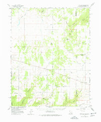 Eastland 1957 topographic map thumbnail