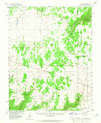 Eastland 1957 topographic map thumbnail