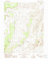 Elaterite Basin 1988 topographic map thumbnail
