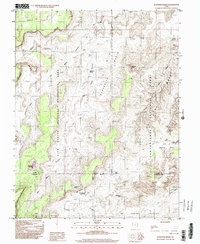 Elaterite Basin 1996 topographic map thumbnail