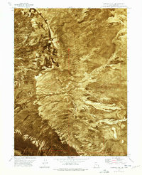 Elephant Knoll SE 1972 topographic map thumbnail