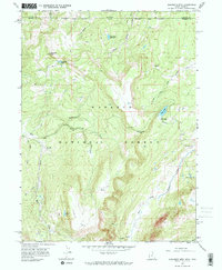 Elizabeth Mtn 1967 topographic map thumbnail