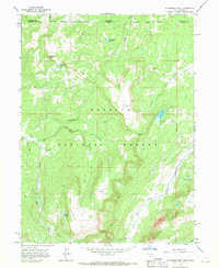 Elizabeth Mtn 1967 topographic map thumbnail