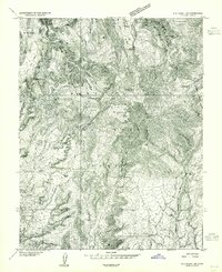 Elk Ridge 1 SE topographic map thumbnail