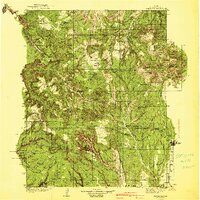 Elk Ridge 1940 topographic map thumbnail