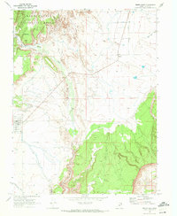 Emery East 1968 topographic map thumbnail
