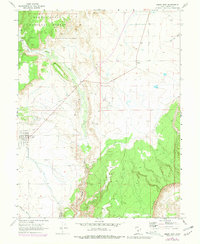 Emery East 1968 topographic map thumbnail