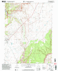 Emery East 2001 topographic map thumbnail