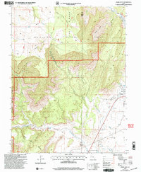 Emery West 2001 topographic map thumbnail