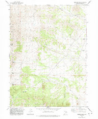 Emigrant Pass 1991 topographic map thumbnail