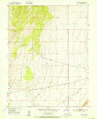 Enoch NE 1952 topographic map thumbnail