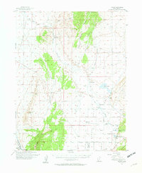 Enoch 1950 topographic map thumbnail