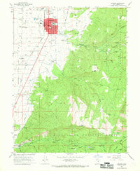 Ephraim 1966 topographic map thumbnail