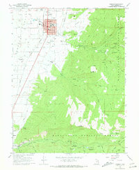 Ephraim 1966 topographic map preview