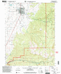 Ephraim 2001 topographic map thumbnail
