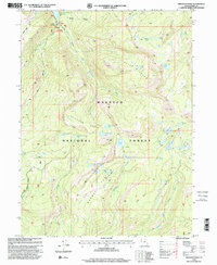 Erickson Basin 1998 topographic map preview