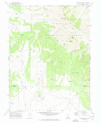 Erickson Knoll 1971 topographic map thumbnail