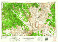 Escalante 1960 topographic map preview