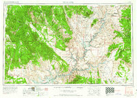 Escalante 1956 topographic map preview