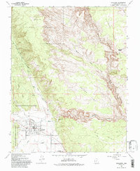 Escalante 1964 topographic map preview