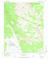 Escalante 1964 topographic map preview