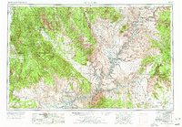 Escalante 1956 topographic map preview