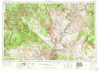 Escalante 1956 topographic map preview