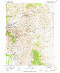 Eureka 1954 topographic map preview