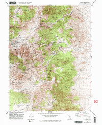Eureka 1992 topographic map thumbnail