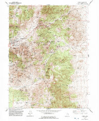 Eureka 1992 topographic map preview