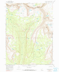 Explorer Peak 1967 topographic map thumbnail