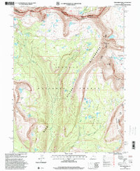 Explorer Peak 1996 topographic map thumbnail