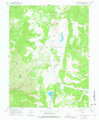 Fairview Lakes 1965 topographic map thumbnail