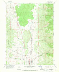 Fairview 1967 topographic map thumbnail