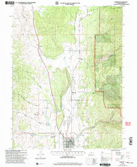 Fairview 2001 topographic map thumbnail
