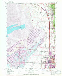 Farmington 1952 topographic map thumbnail