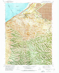 Farnsworth Peak 1972 topographic map thumbnail