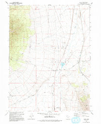 Faust 1993 topographic map thumbnail