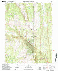 Ferron Canyon 2001 topographic map thumbnail