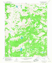 Ferron Reservoir 1966 topographic map thumbnail